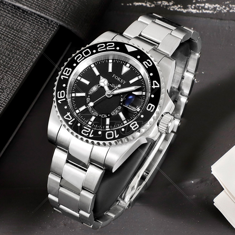 Stainless Steel Waterproof Custom Logo Brand High Quality Male Watches Private Label Men Wrist Luxury For Men