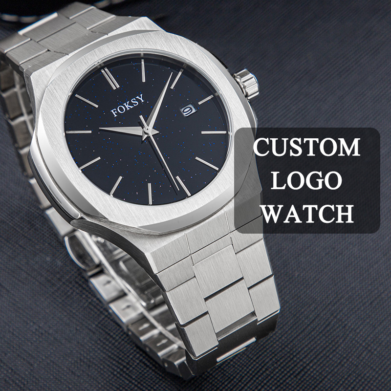 New Design China Wrist Watch Luxury Brand Stainless steel Strap Classic quartz Watch for Men