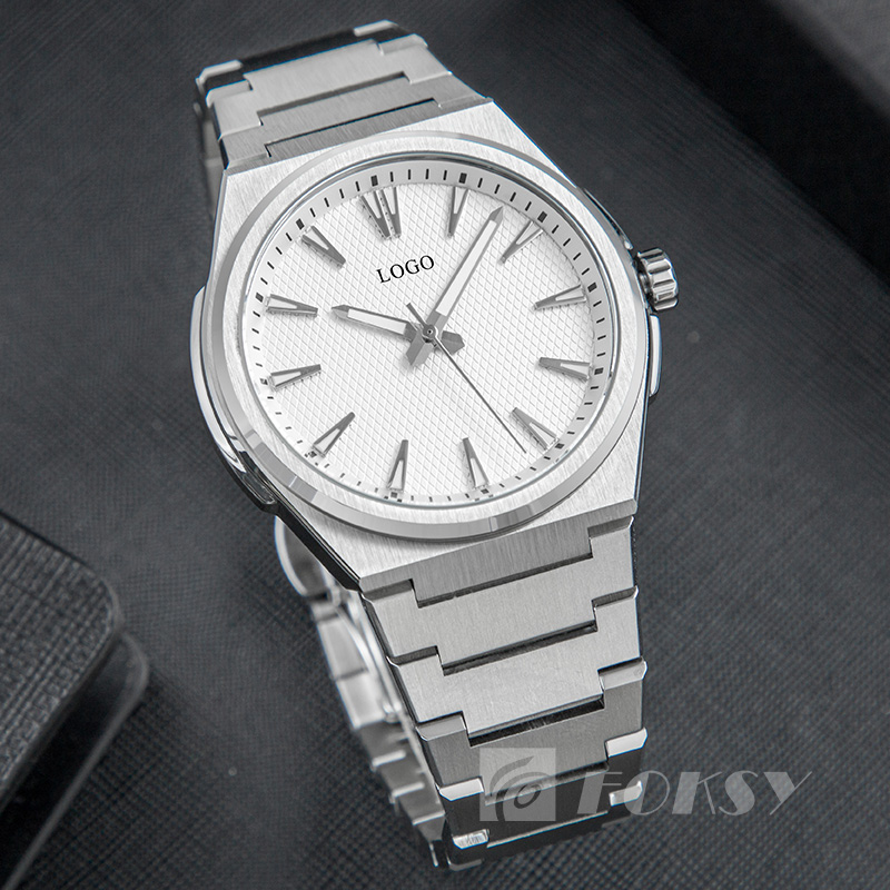 stainless steel quartz watch