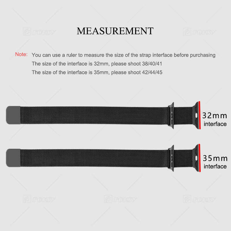 Factory Wholesale Watch Parts Accessories Strapping Stainless Steel Smart Watch Bands