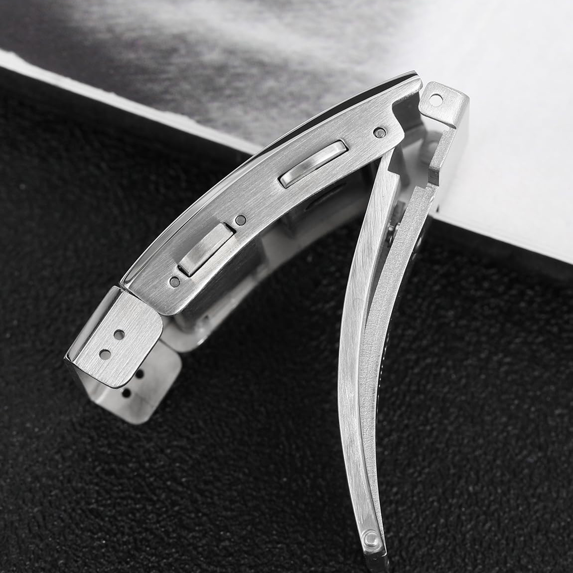 18mm/20mm/22mm Watch Buckle Folding Deployment Clasp Replacement for Stainless Steel Watchband Extension Clasp Watch Strap Buckles