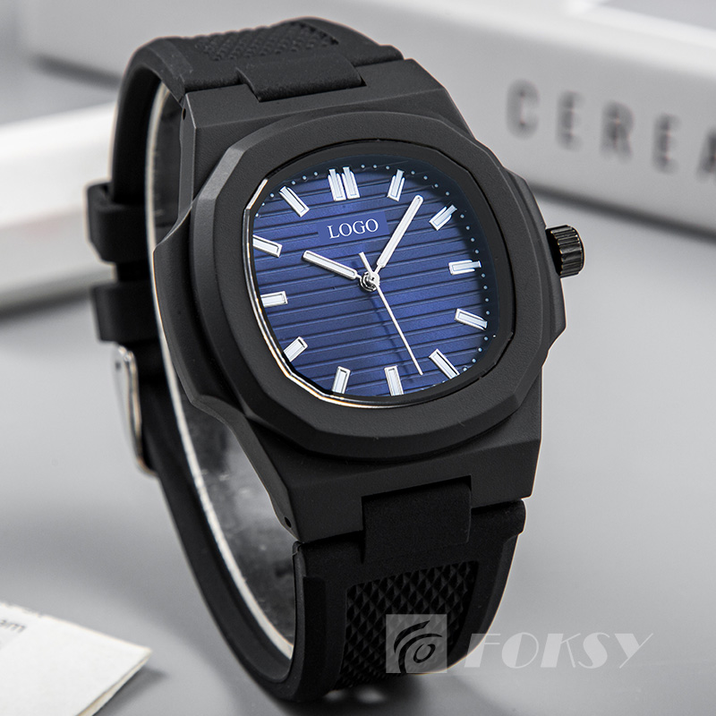 Wholesale Plastic Montre Homme Classic Luxury Custom Private Label Watch Wrist Quartz Watch