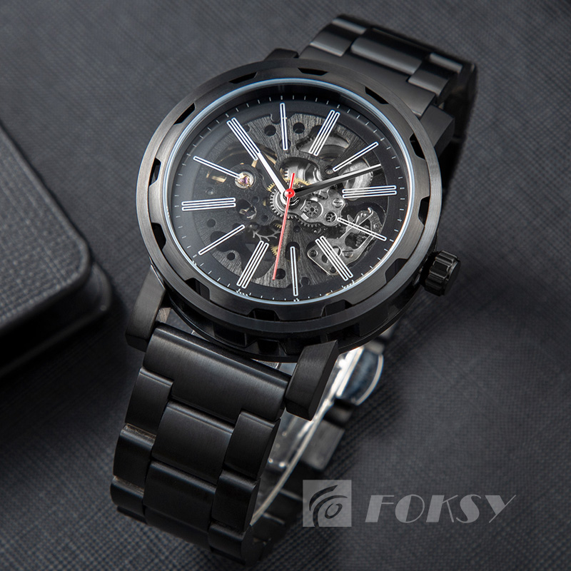 New Luxury Mechanical Wristwatch Sapphire Glass 5ATM Waterproof Mens Automatic Watches