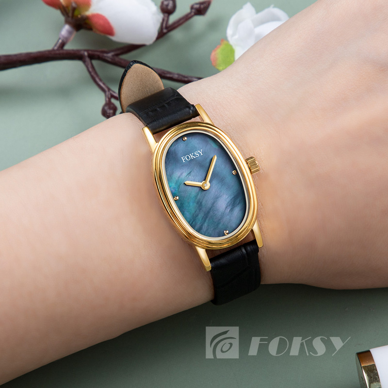 Oval Vintage Ladies Custom Logo Watch Stainless Steel Small Dial Luxury Bracelets Women Watches Quartz Personalized